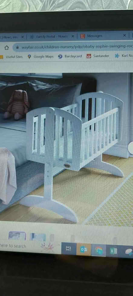 Photo of free rocking baby crib (Pokesdown BH6) #2