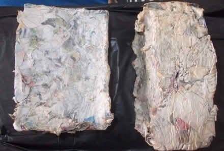 Photo of free Paper briquettes for a log burner (Bare LA4) #1