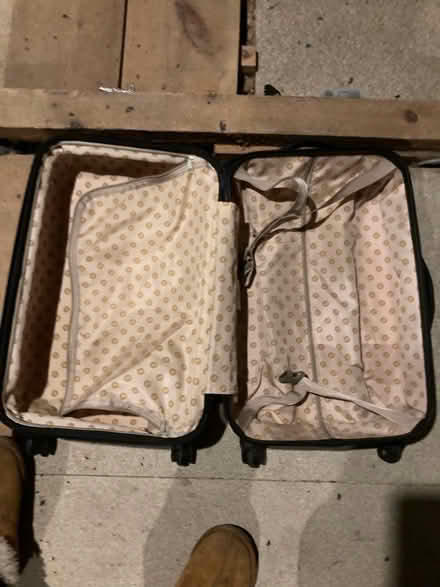 Photo of free Large & small Hard shell suitcases (OX44 Little Milton) #2
