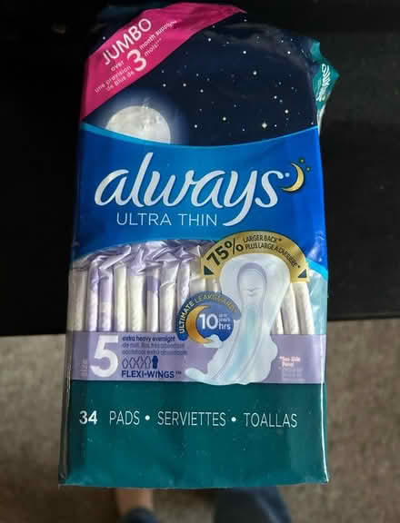 Photo of free Feminine Hygiene (Eubank/Montgomery) #1