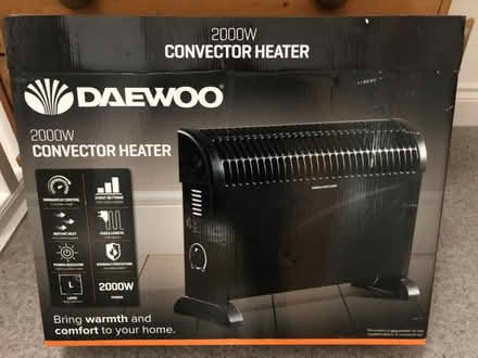 Photo of free Daewoo 2000W convector heater (Liphook GU30) #1