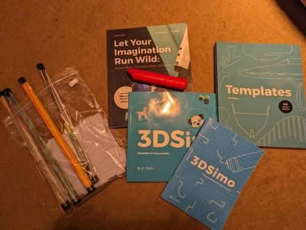 Photo of free '3D' drawing set (Cheadle SK8) #1