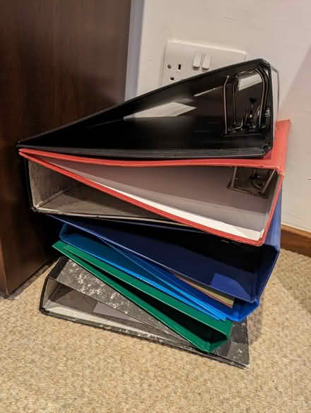 Photo of free Ring binder and lever arch files (RH4) #1