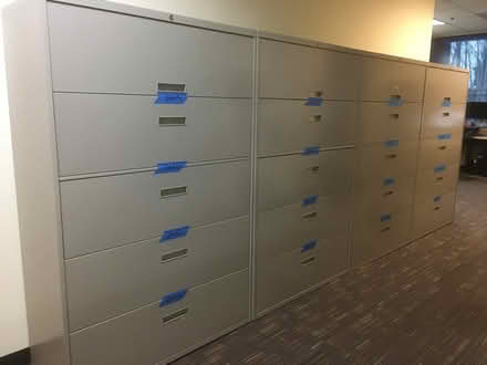 Photo of free Tall filing cabinets. 1o (Tukwila/Renton (by ikea)) #1