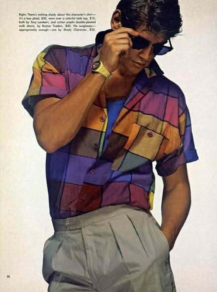 Photo of Men's outfit from 80's + boom box (Beeston LS11) #1