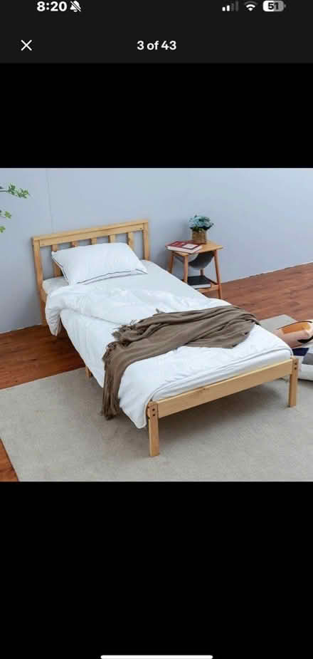 Photo of Single bed frame (Cranfield) #1