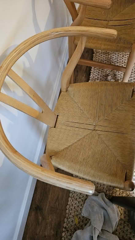 Photo of free 4x Dunelm dining chairs and table (GL1, Gloucester) #1