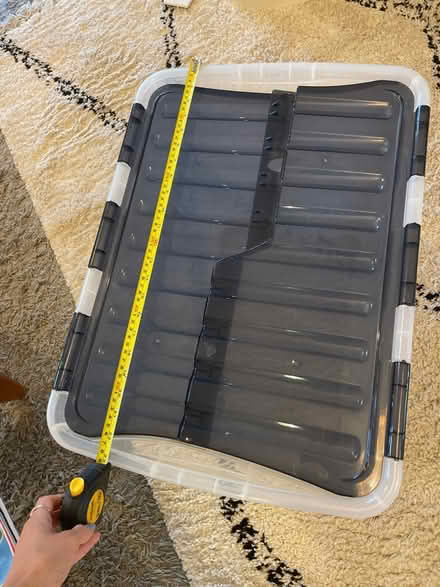Photo of free Large plastic storage container (Clapton E5) #2