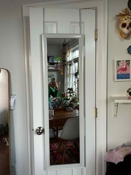 Photo of free White over the door mirror (Park View) #1
