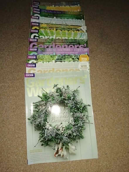Photo of free Complete set of Gardeners World Magazines 2017 (Aylesford Common ME5) #1