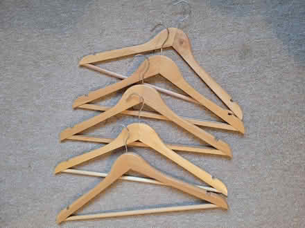 Photo of free Wooden hangers (NW5) #1