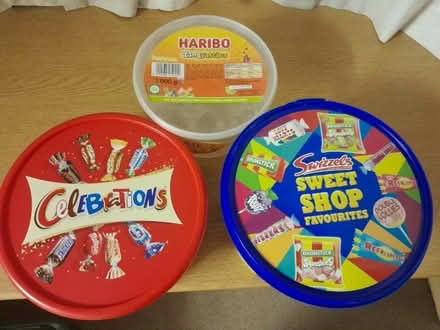 Photo of free Empty Sweet Tubs (Loughborough LE11) #1