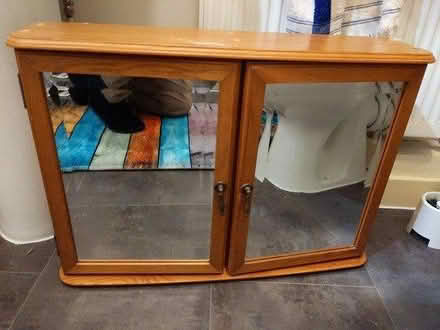 Photo of free Bathroom wall cabinet (Ewell KT19) #2