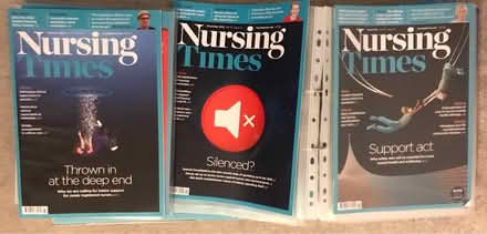 Photo of free Nursing Times (approximately 30) (BD12 Bailiff Bridge) #2