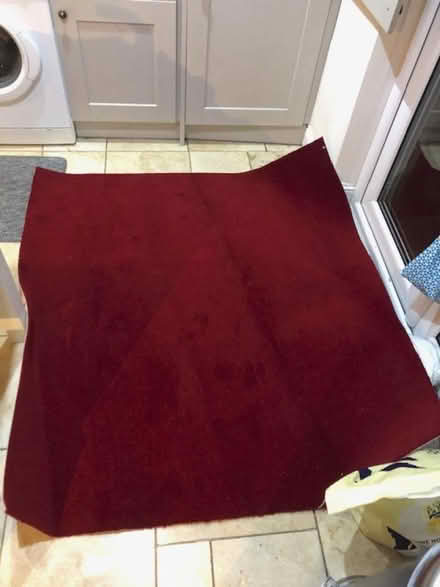 Photo of free Square of brand new red carpet (Dunblane FK15) #1