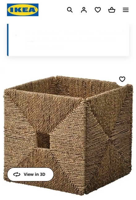 Photo of free IKEA KNIPSA basket (4) (Land Park) #1