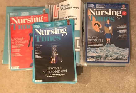 Photo of free Nursing Times (approximately 30) (BD12 Bailiff Bridge) #1