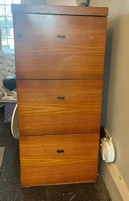 Photo of free Wooden Filing Cabinet (The Nurserylands TW12) #1
