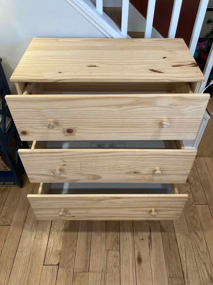Photo of free IKEA Tarva 3 drawer dresser (South Arlington (Claremont)) #2
