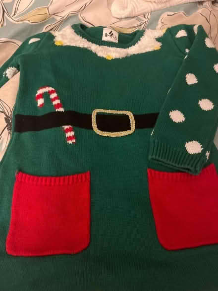 Photo of free Elf Christmas jumper age 4-5 George @ Asda (Emscote Mill CV34) #1