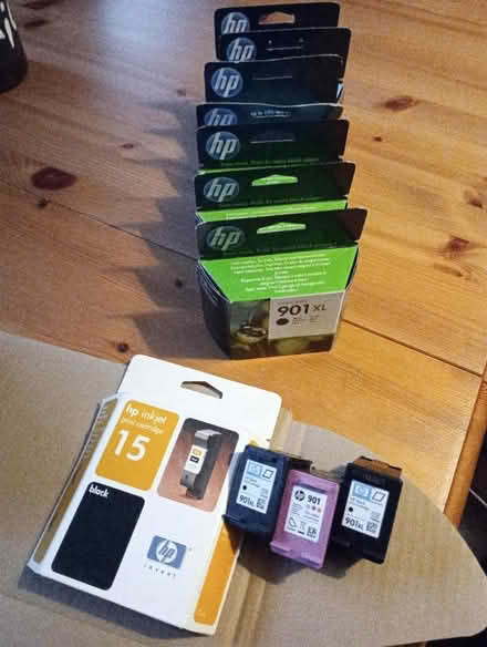 Photo of free HP ink cartridges (Great Malvern WR14) #1