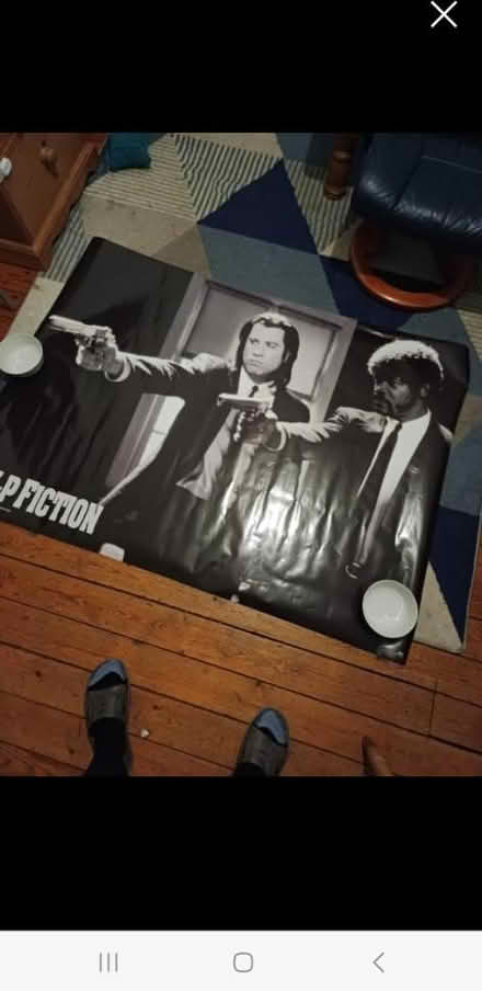 Photo of free Huge pulp fiction poster (Crystal Palace) #1