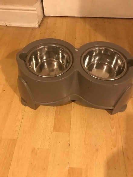 Photo of Dog bowls and stand (Digmoor WN8) #1