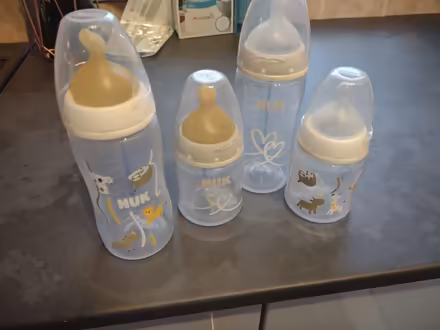 Photo of free Nuk baby bottles (M43) #1