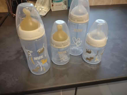 Photo of free Nuk baby bottles (M43) #1