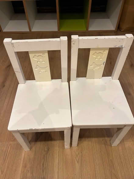 Photo of free Two toddler Ikea chairs (WA14) #1