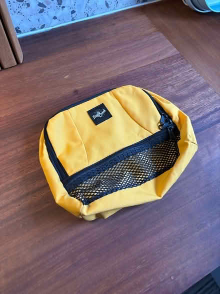 Photo of free Yellow toiletry bag (SE17) #1