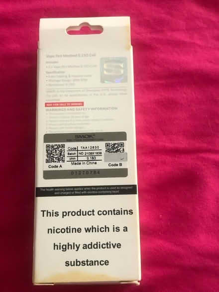 Photo of free Vape Coil Refills (Beckenham) #2