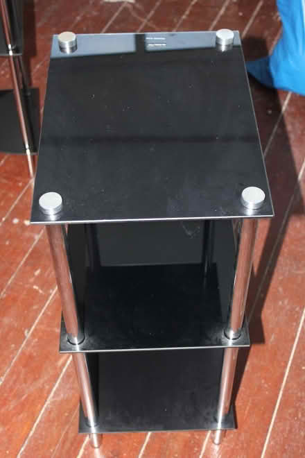 Photo of free Black Glass 3 Tier Shelf (Leechmere SR2) #2