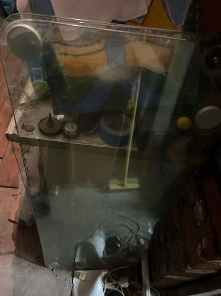 Photo of free Glass TV Stand (Bootle) #1