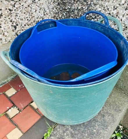 Photo of free 3 plastic garden trugs (BT7) #1