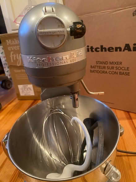 Photo of free KitchenAid Prof Mixer w attachments (Bethesda 20817) #1