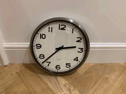 Photo of free IKEA PUGG Wall Clock (Woodlands TW7) #1
