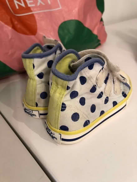 Photo of free Size 24 kids trainers - used (Heaton Chapel SK4) #2