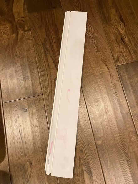 Photo of free MDF skirting board offcut, torus design, approx 80x12cm (Oakwood LS8) #1