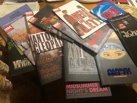 Photo of free RSC Theatre Programmes (Upton on Severn WR8) #1