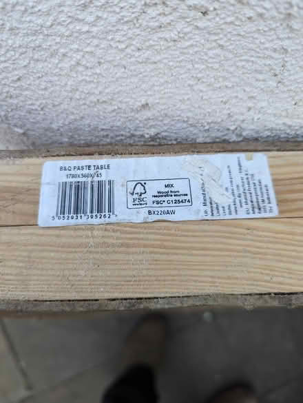 Photo of free Wall paper table (Cheadle SK8) #1