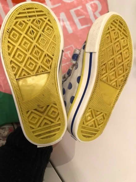 Photo of free Size 24 kids trainers - used (Heaton Chapel SK4) #3