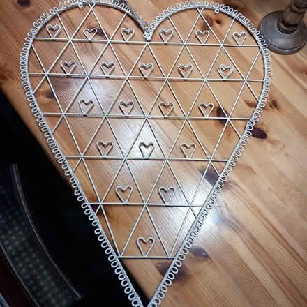Photo of free Heart shaped card note holder (Trimdon Station TS29) #1