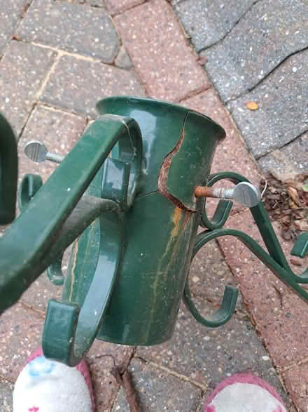 Photo of free Metal Christmas tree stand (South Gosforth NE3) #2