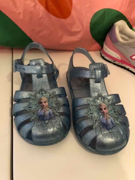 Photo of free Elsa jelly shoes kids size 7 (Heaton Chapel SK4) #1