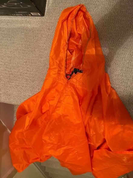 Photo of free Large adults orange rain poncho (Epping CM16) #1