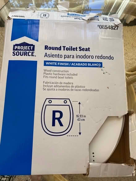 Photo of free New round bowl toilet seat (NW Tallahassee near I-10) #2
