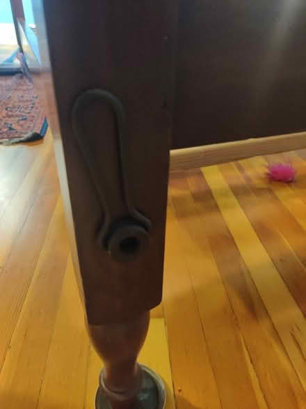 Photo of free Twin bed frame, well built antique (Ballard GreenLake) #2