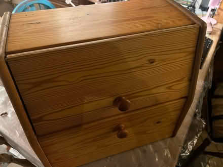 Photo of free Wooden bread bin (W12) #3