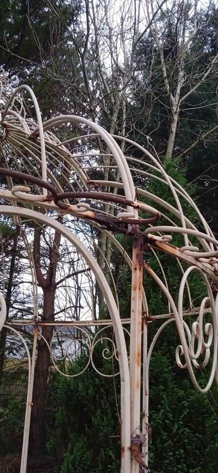 Photo of free Circular metal pergola (Standerwick BA11) #3
